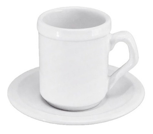 Jarro Café Con Plato Porcelana Chico 155 Cc Germer X12