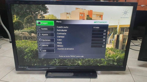 Television Emerson Lf391em4f Normal Con Control Y Antena (Usado)