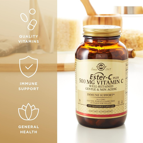 Solgar Vitamina C Ester-c Plus 500mg 250caps Veg Sfn
