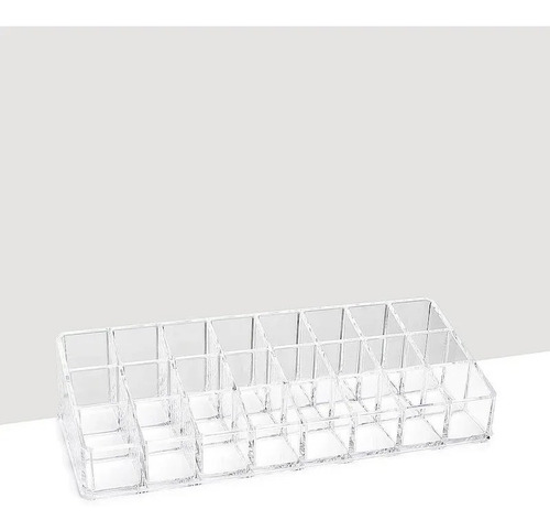 Imagen 4 de 6 de Organizador De Labiales De Acrilico Capacidad 24 Divisiones