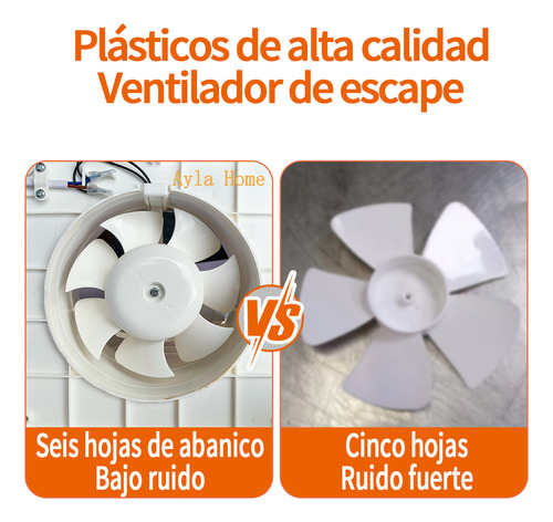 Extractor De Aire Para Bano, Extractores Para Baño Ayal home