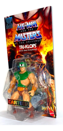 Tri-klops,man-e-faces,horfak - Wave 5 Cartoon Unponched Us. (Usado)
