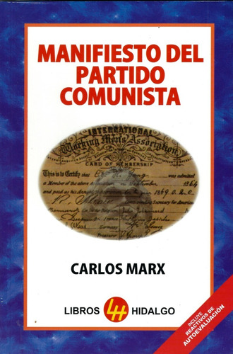 Imagen 1 de 5 de Manifiesto Del Partido Comunista - Carlos Marx
