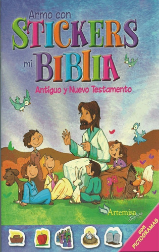 Armo Con Stickers Mi Biblia - Antiguo Y Nuevo Testamento, De Vanina Lombardi. Editorial Artemisa, Tapa Blanda En Español