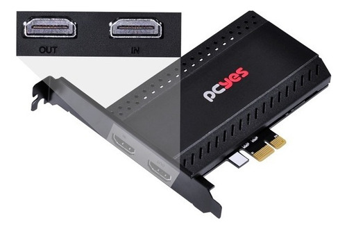 Placa De Captura Pcyes Lynx Pci-e - Uhd-04