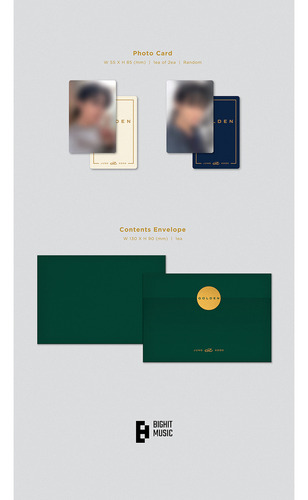 Versão Do Álbum Jungkook Golden Kpop (bts) Weverse Qr