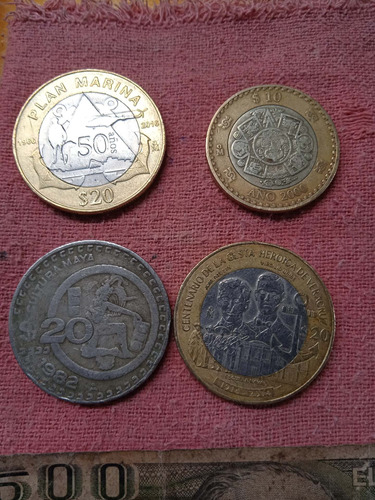 Monedas Y Billetes Antigüos