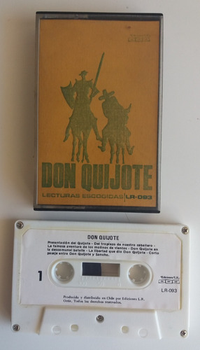 Cassette - Don Quijote - Lecturas Ediciones L.r. Ortiz 093