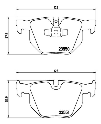 Balatas Brembo Bmw 3 Coupe E92 335i Xdrive 2009a2012 L-m Tra