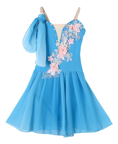 Vestido De Ballet Para Niños, Leotardo De Gasa Para Niñas