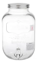 Comprar Dispensador De Bebidas Vitrolero Mason Jar Vidrio 8l Vintage