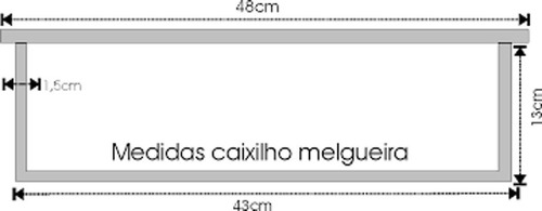Caixa Apicultura/Abelha Eucalyptus Melgueira Caixilhos