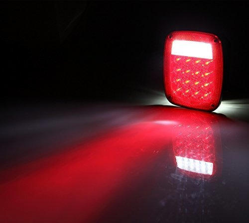 Imagen 7 de 7 de 38 Led Jeep Style Luces De Respaldo Para Camión