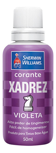 Corante Xadrez 50ml Violeta - Kit C/12 Unidades