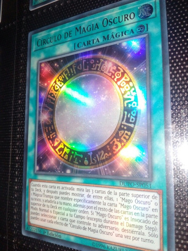 Círculo De Magia Oscura Español Yugi-oh! Original Konami