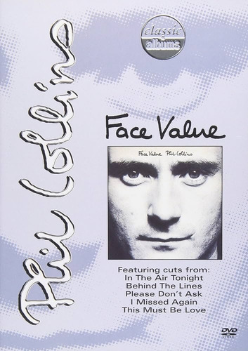 Phil Collins - Face Value - Dvd