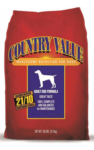 Alimento Súper Premium Country Valué 22.5kg