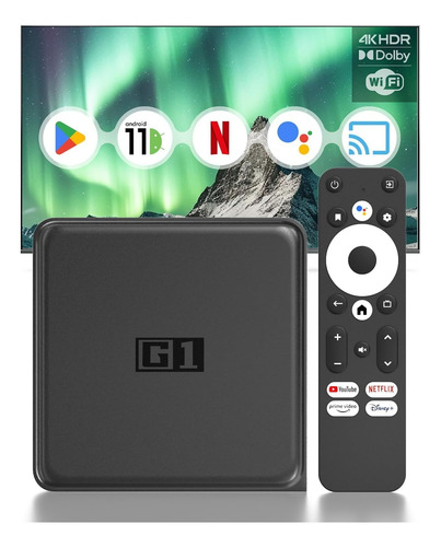 Box De Tv Android 110 G1 Smart Tv Box Compatible Con Google