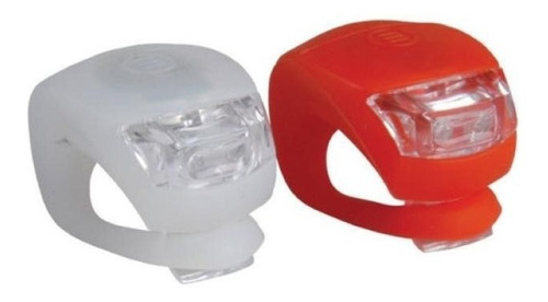 Pack 2 Luces Led Bicicleta Silicona