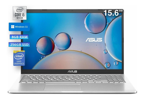 Imagen 2 de 9 de Notebook Asus X515ja Core I5 8gb 256gb 15.6 Fhd Win 11 Nnet
