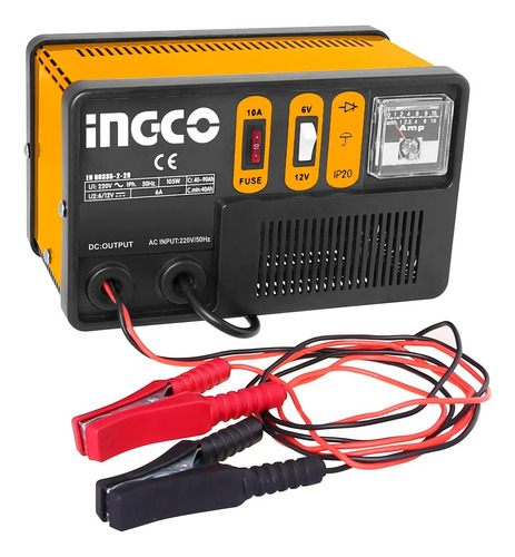 Cargador De Bateria Auto Moto Ingco Portable 6/12v Cb1501