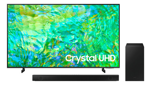 Combo  Samsung 85  Crystal Uhd 4k Un85cu8000gxpe + Soundbar 