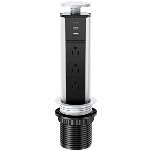 Enchufe Emergente De 20w Encimera De Cocina, Enchufe Em...