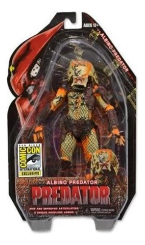 Sdcc 2013 Neca Exclusivo Depredadores  Albino  Predator 