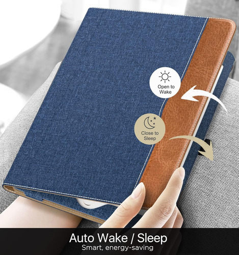 Funda Moko iPad 9.7 (2018/2017/2016) iPad Air 2 Y 1 Azul