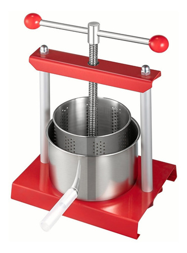 Vevor Prensa Manual Vino Fruta 3l Extractor Exprimidor Jugo