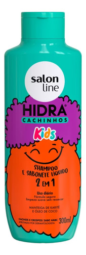 Salon Line Kit Sh + Cond Hidra Cachinhos Kids 300ml Melancia