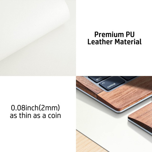 Aothia Desk Protector, Synthetic Leather, 60x35 Cm Ai