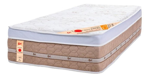 Colchãocastor Solteiro Premium Niponpedic One Tecnopedic 88 Cor Bege