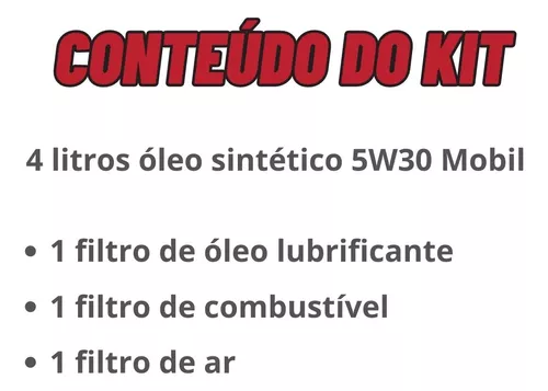Kit troca Oleo 5w30 + Filtro GM Agile 1.4 Flex 2009-2016 - Fast Oleo  Lubrificantes - Loja de Lubrificantes em Curitiba