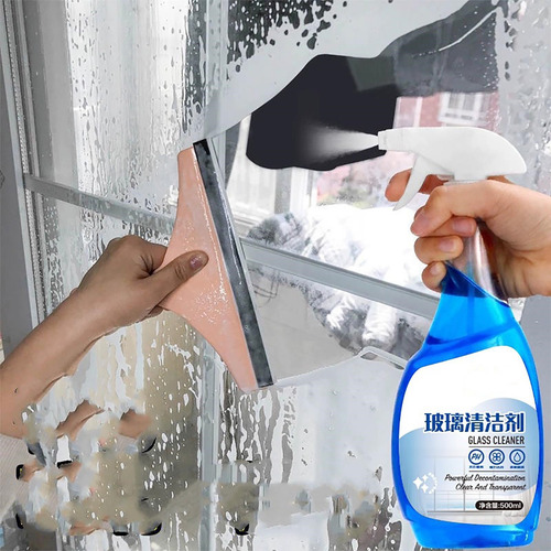 Limpiador De Vidrios Para Uso Doméstico R Glass Cleaner Bath