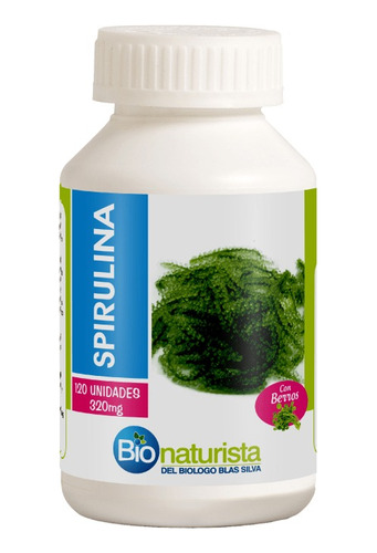 Spirulina Reforzado Berros Superalimento Natural 120capsulas