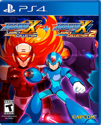 Mega Man X Legacy Collection 1 &2 Standard Edition Capcom Ps4 Físico