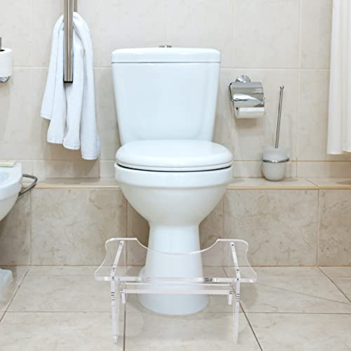 Taburete De Baño Taburete De Acrílico Para Ir Al Baño, Tran