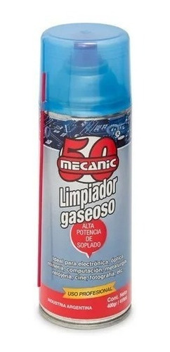 Aerosol Aire Comprimido 437ml Gas Limpiador Pc Electronica