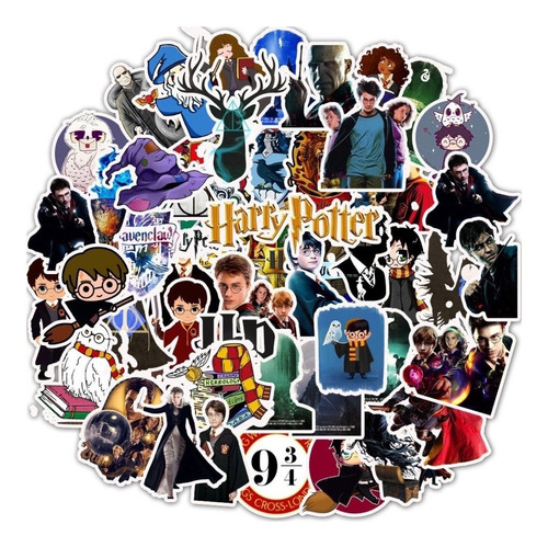 Set 25 Stickers Harry Potter | Zona Friki