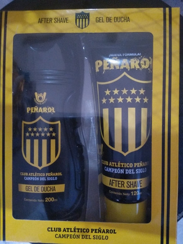 Pack De Gel Para Ducha After Shave Peñarol Nacional Oficial
