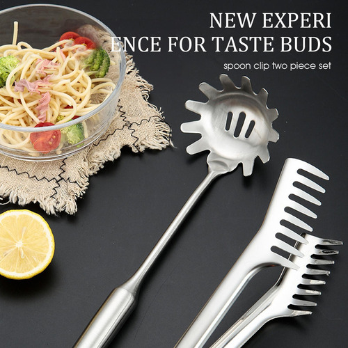 Tenedor De Espagueti Cuchara Para Pasta Con Dientes Y Pinzas