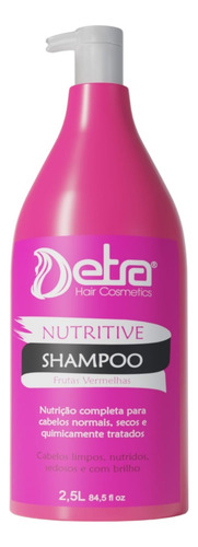 Kit Nutrive Frutas Vermelhas Shampoo E Mascara 2,5lt Detra