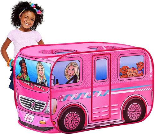 Barbie Sueño Caravana Pop Hasta La Tienda Del Juego Ca...