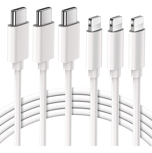 ~? Cable Usb C A Lightning Para iPhone, 3pack 3ft iPhone Cab