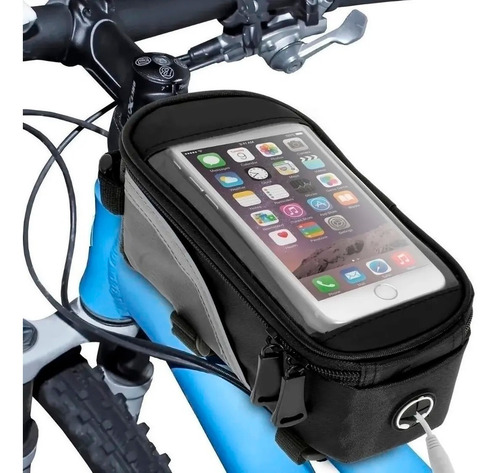 Alforja Bolso Delantero Porta Celular/gps Para Bicicleta