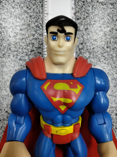 Dc Superman, Rescue Heroes World Action, Fisher-price!! (Usado)