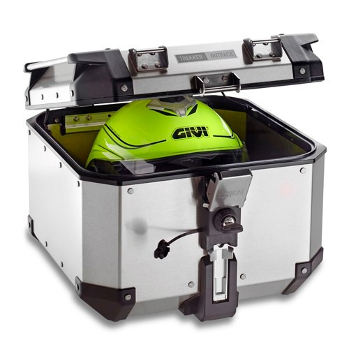 Givi Baul Trasero P/moto Trekker Outback Aluminio 42 Lts. 