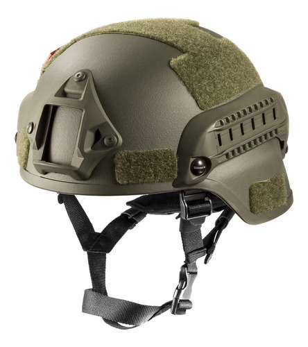 Mich 2000 Ada Estilo Casco Táctico Con Nvg Montar Y Ca...