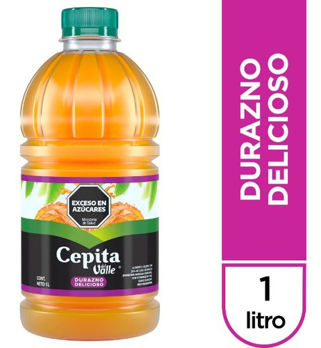 Jugo Cepita Durazno 1 L Pack X6 - Berlin Bebidas